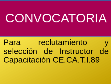 convocatoria